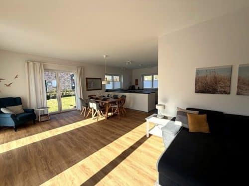 Blick ins Wohnzimmer